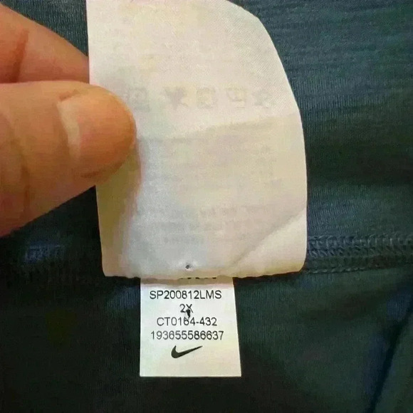 Nike Blue Joggers with Stretchy Fit and Wide Waistband - Picture 8 of 12